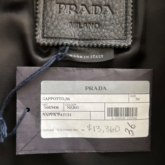 Prada RUNWAY collection leather jacket - Picture 4 of 5